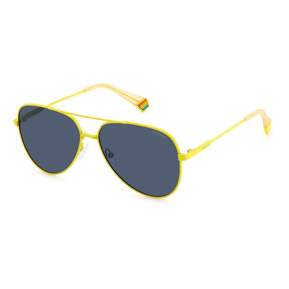 Yellow Metal Sunglasses