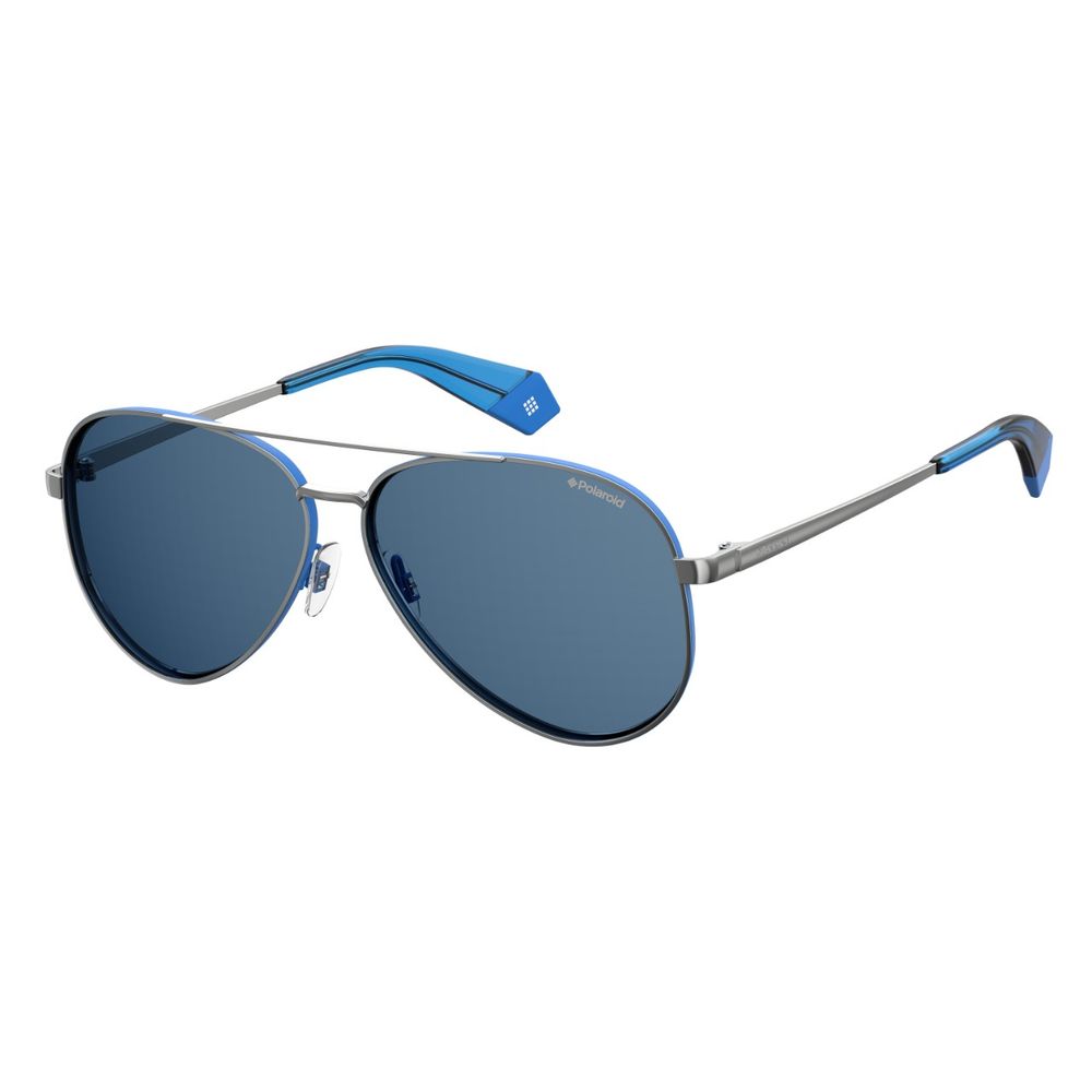 Blue Metal Sunglasses