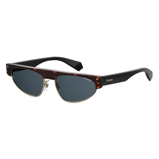 Brown Metal Sunglasses