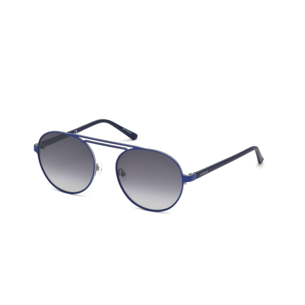 Blue Injected Sunglasses