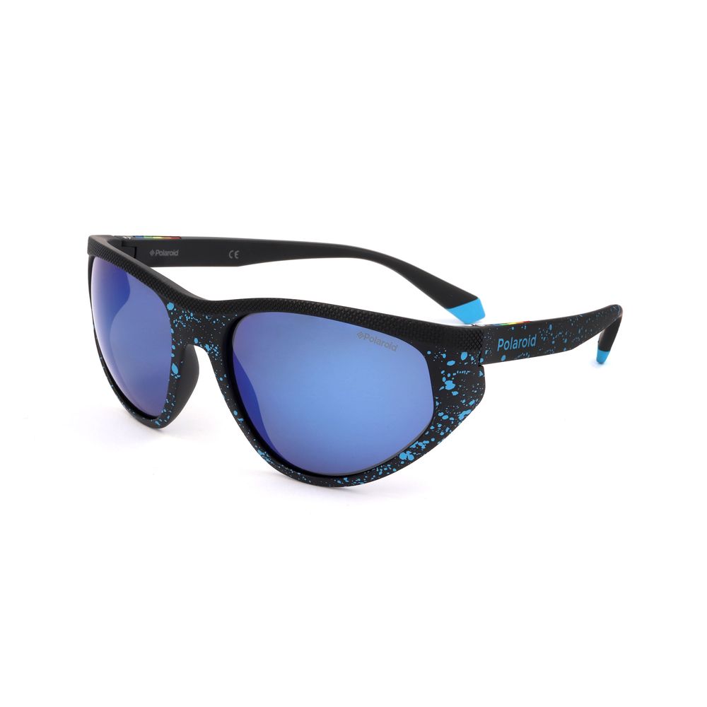 Blue Rubber Sunglasses