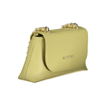 Green Polyethylene Women Handbag