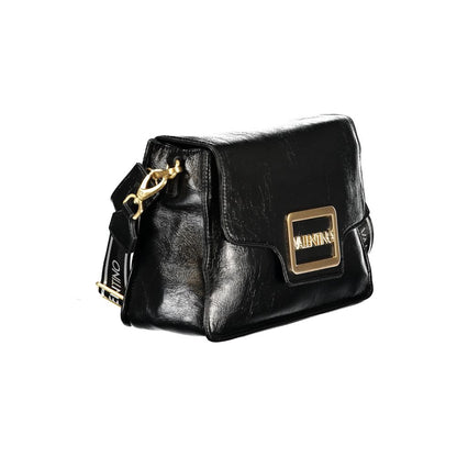 Black Polyethylene Women Handbag