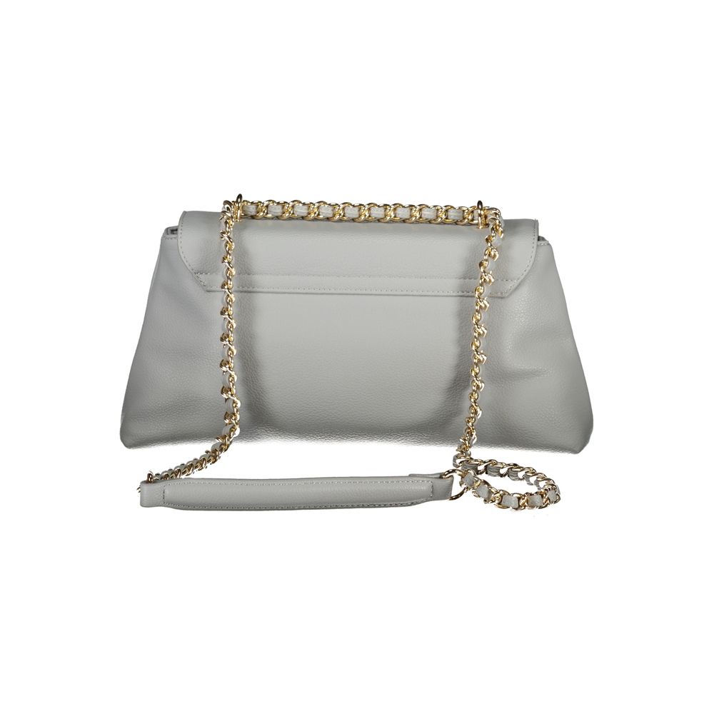 Gray Polyethylene Women Handbag