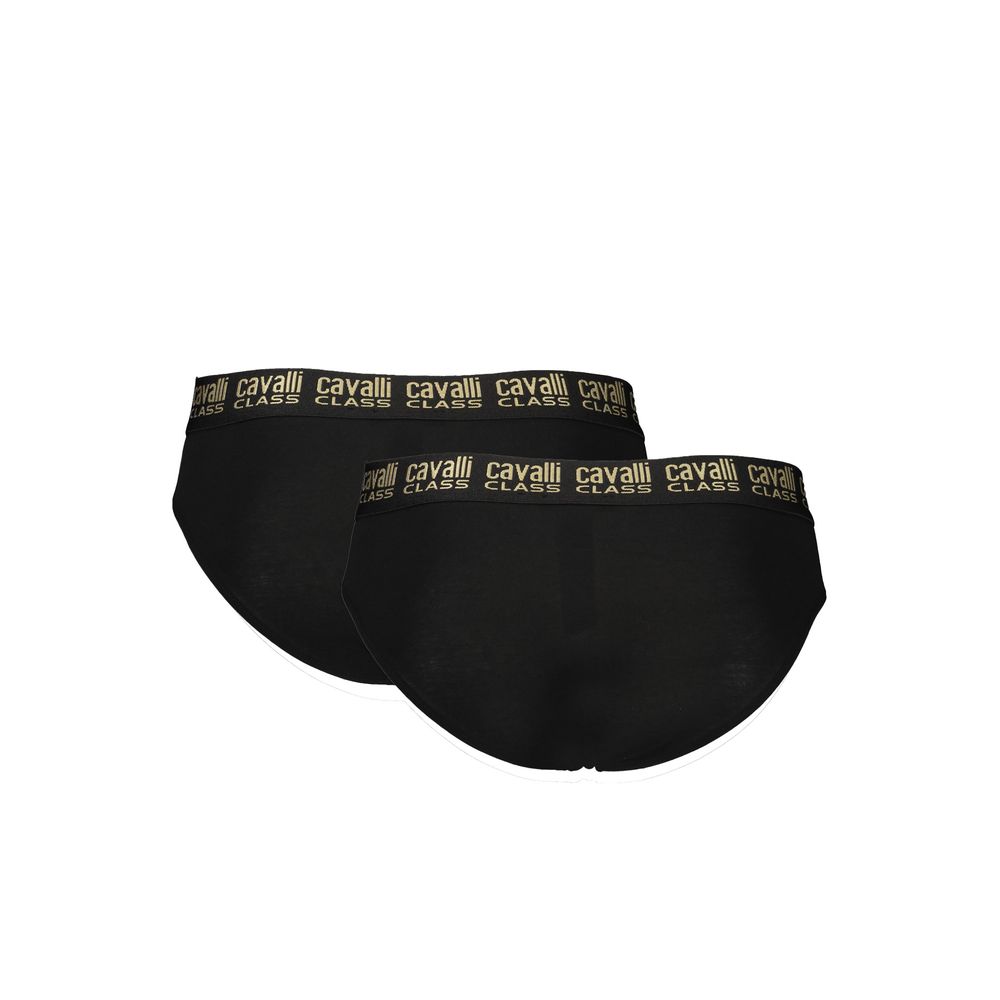 Black Cotton Men Underwear