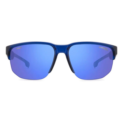 Blaue Sonnenbrille aus Kunstharz