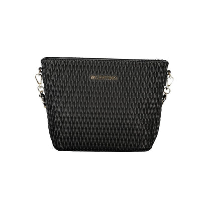 Black Polyethylene Women Handbag