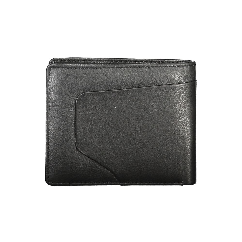 Black Leather Men Wallet