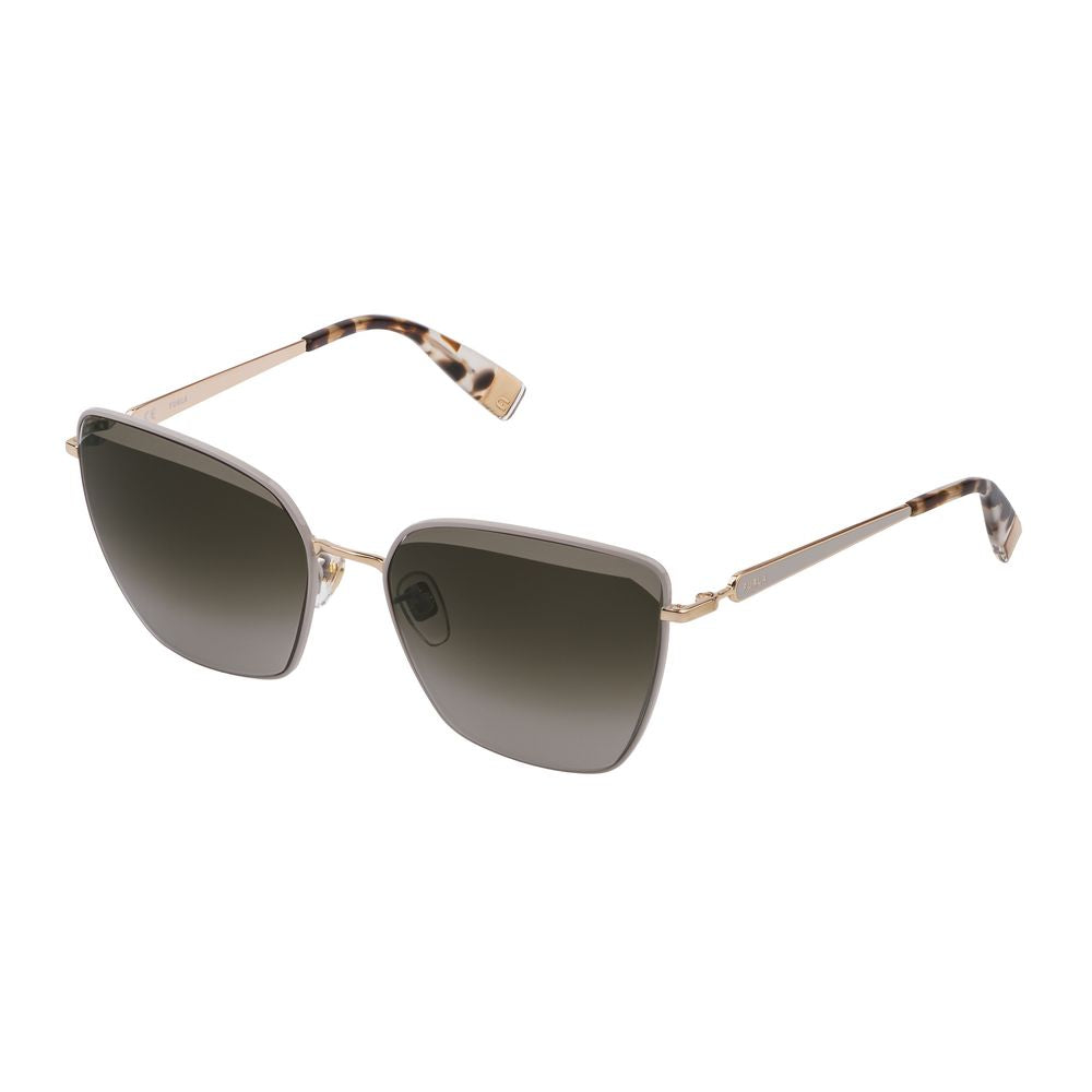 Multicolor Metal Sunglasses