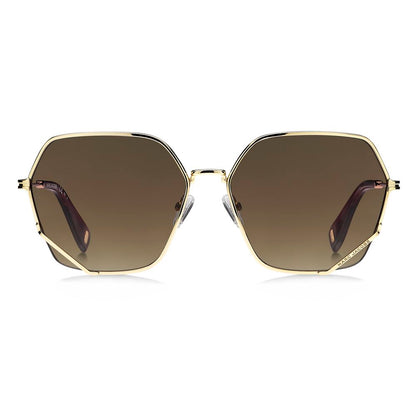 Bicolor Metal Sunglasses