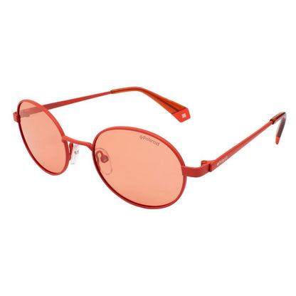 Orange Metal Sunglasses