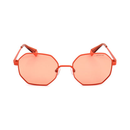 Orange Metal Sunglasses