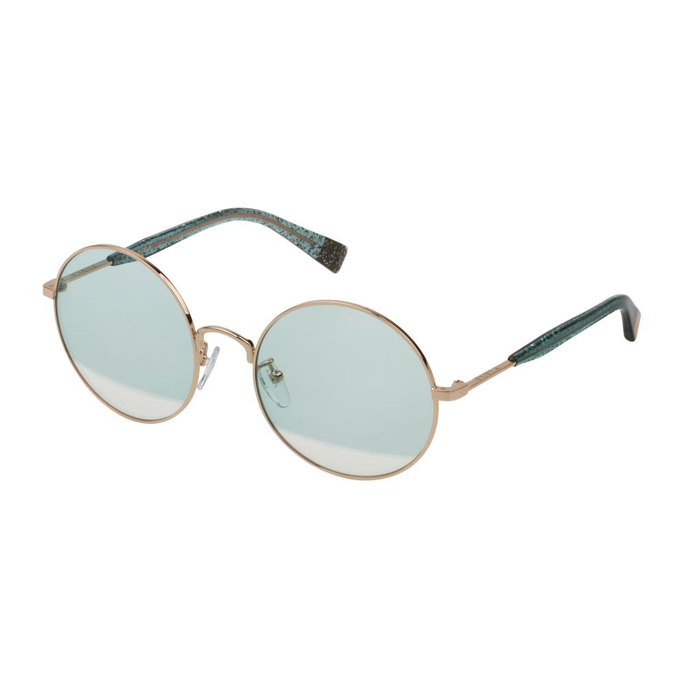 Rose Gold Metal Sunglasses