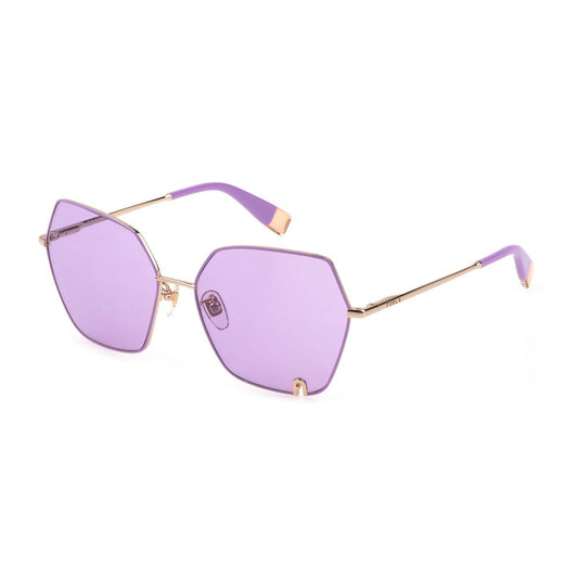 Multicolor Metal Sunglasses