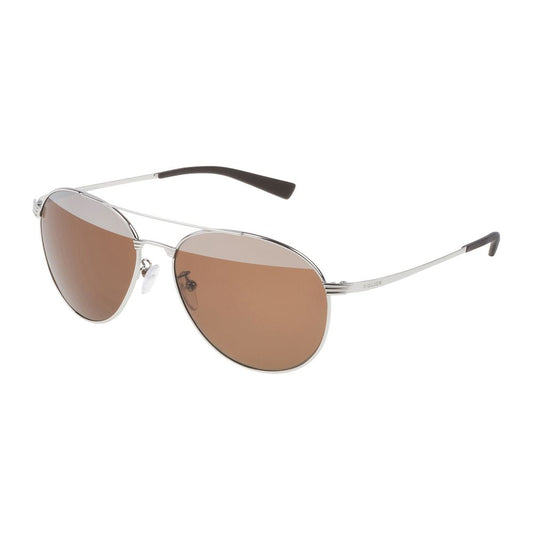 Gray Metal Sunglasses