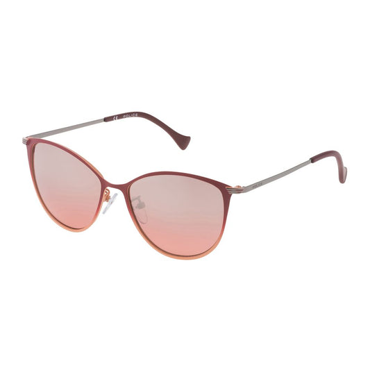 Orange Metal Sunglasses