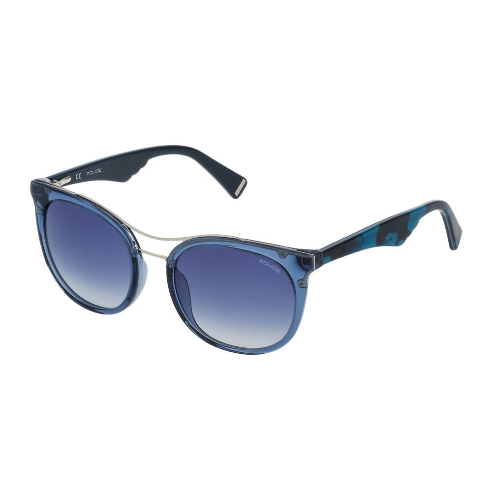 Blaue Sonnenbrille aus Acetat