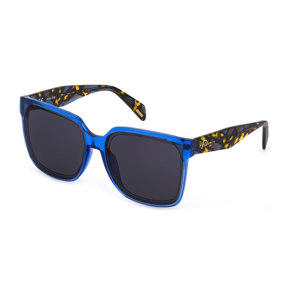 Blue Injected Sunglasses