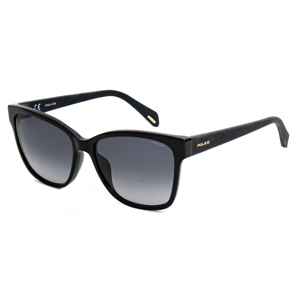 Schwarze Sonnenbrille aus Acetat