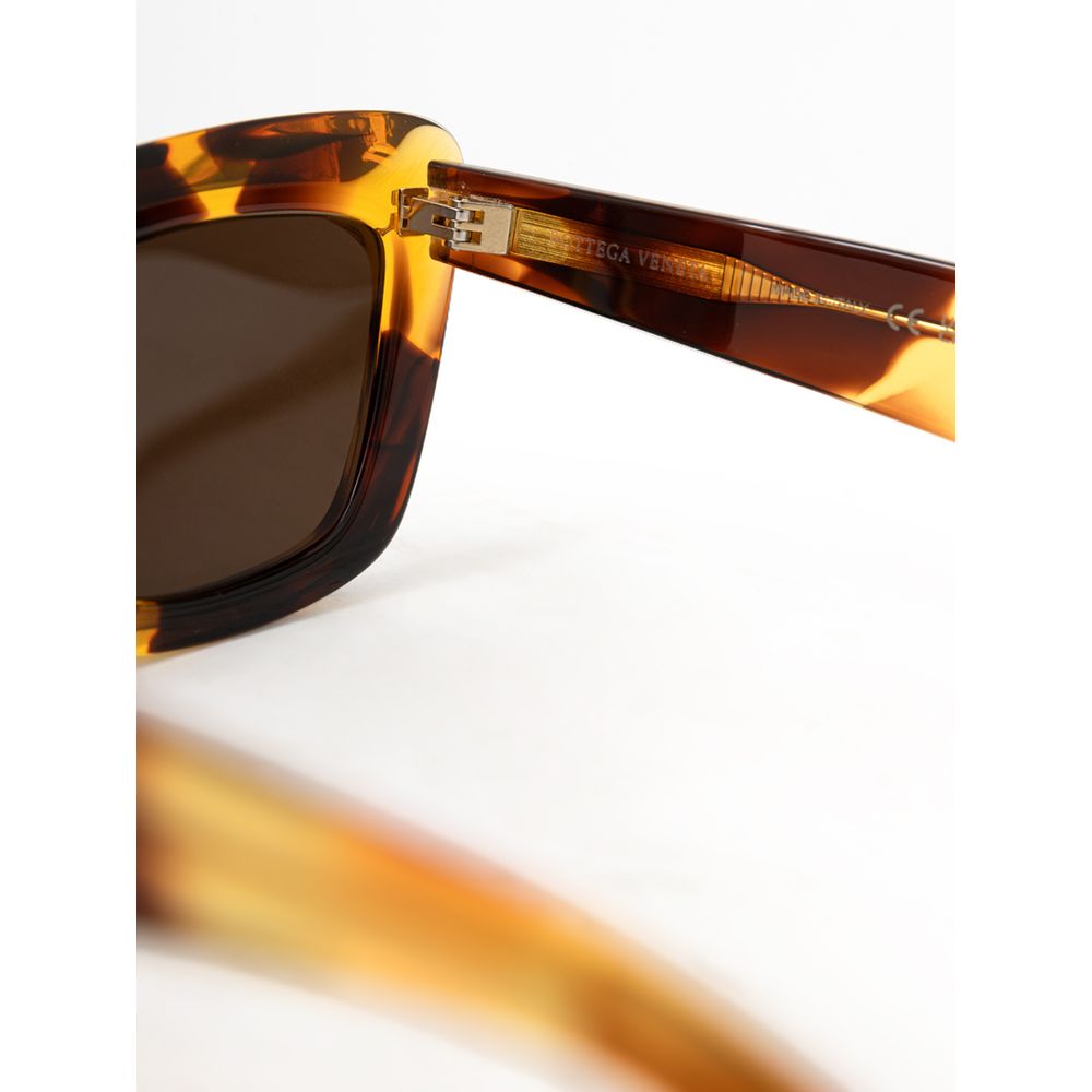 Braune Sonnenbrille aus Acetat