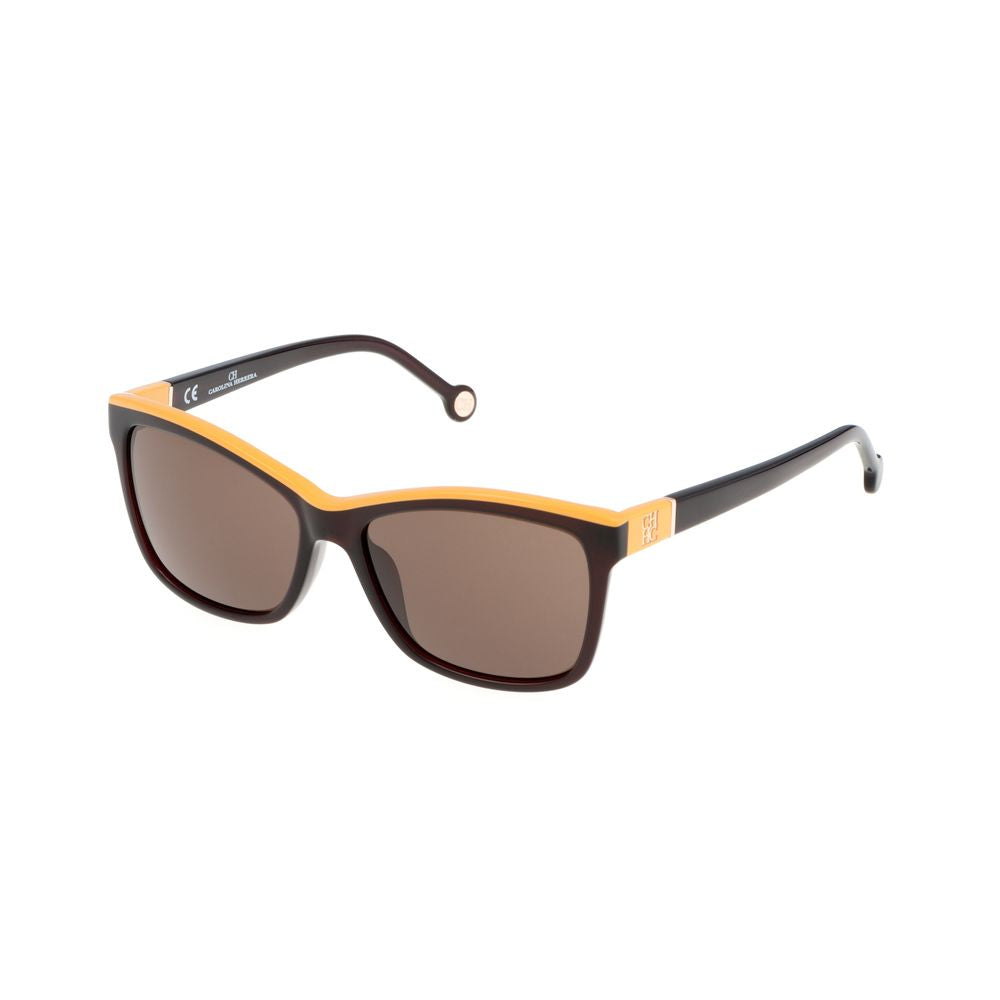 Braune Sonnenbrille aus Acetat