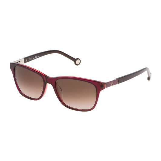 Rote Sonnenbrille aus Acetat