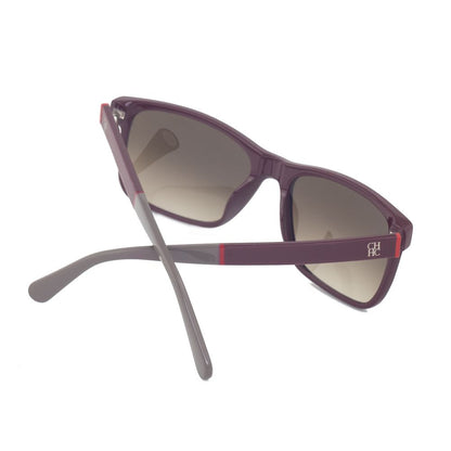 Lila Sonnenbrille aus Acetat