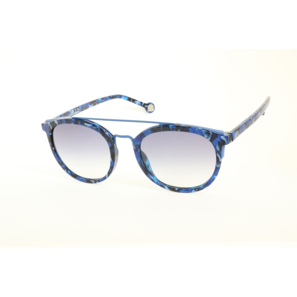 Blaue Sonnenbrille aus Kunststoff