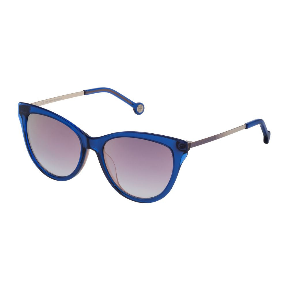 Blaue Sonnenbrille aus Acetat