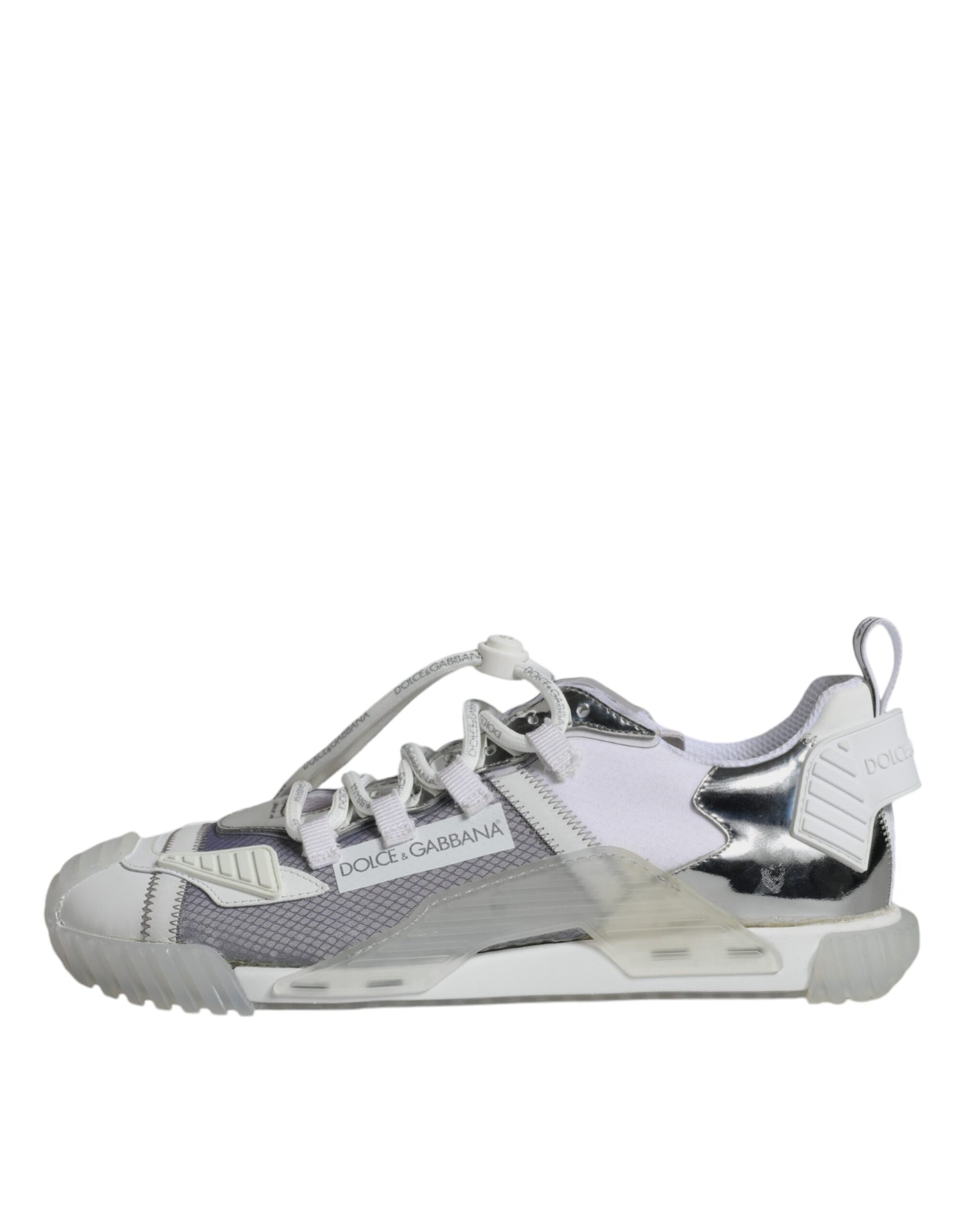 Weiß Silber Low Top NS1 Sneakers Schuhe