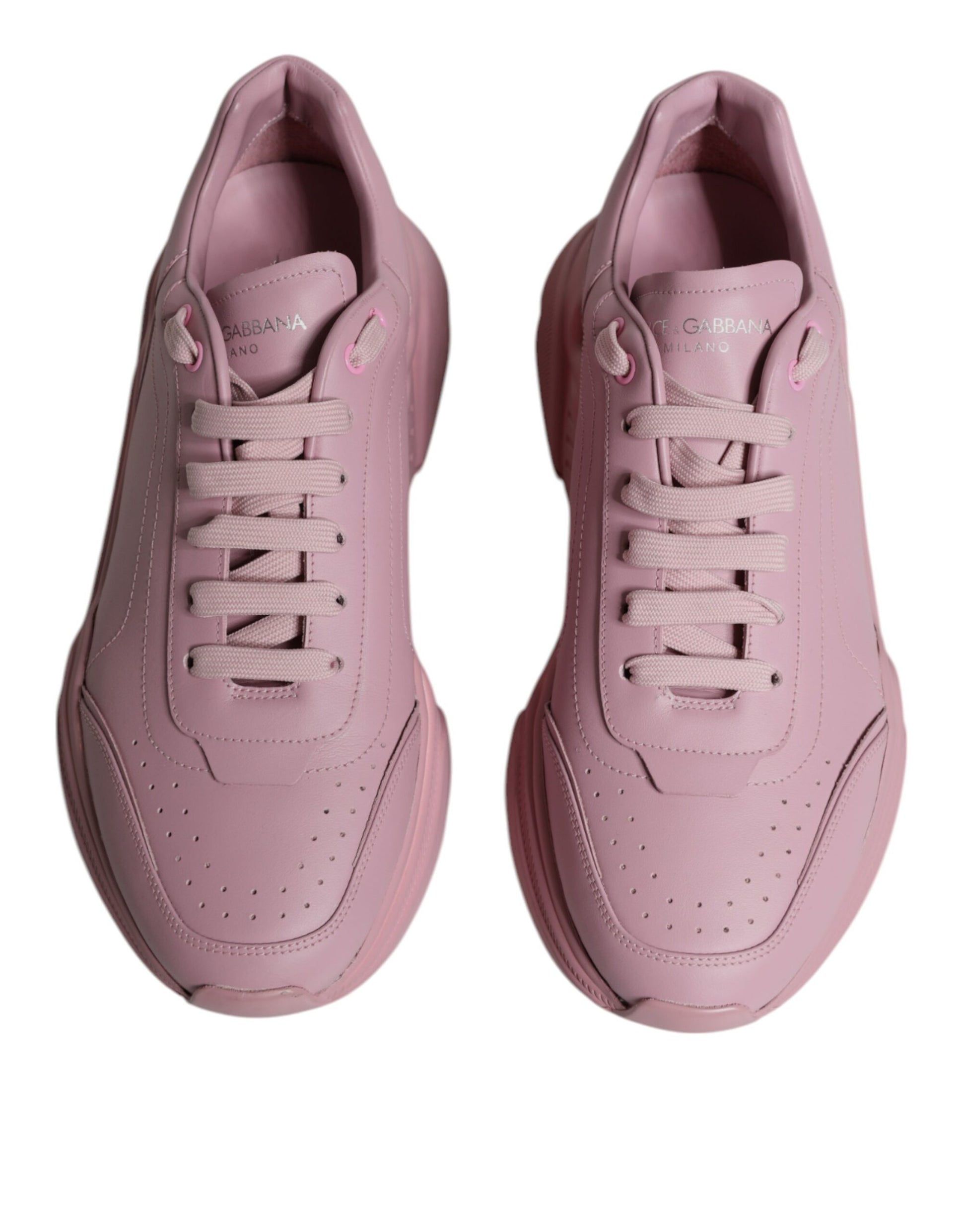 Rosa Leder Daymaster Low Top Sneakers Schuhe