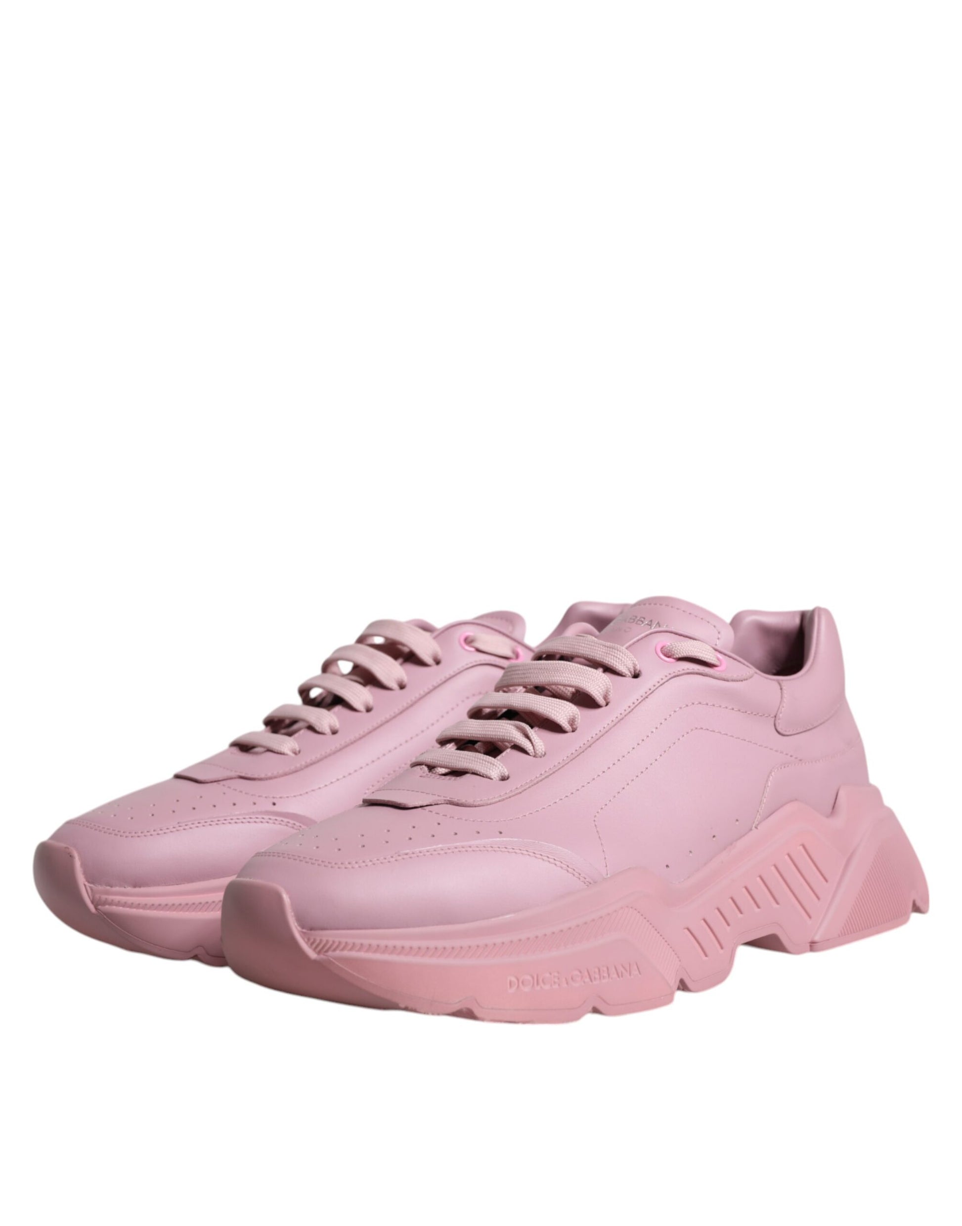 Rosa Leder Daymaster Low Top Sneakers Schuhe