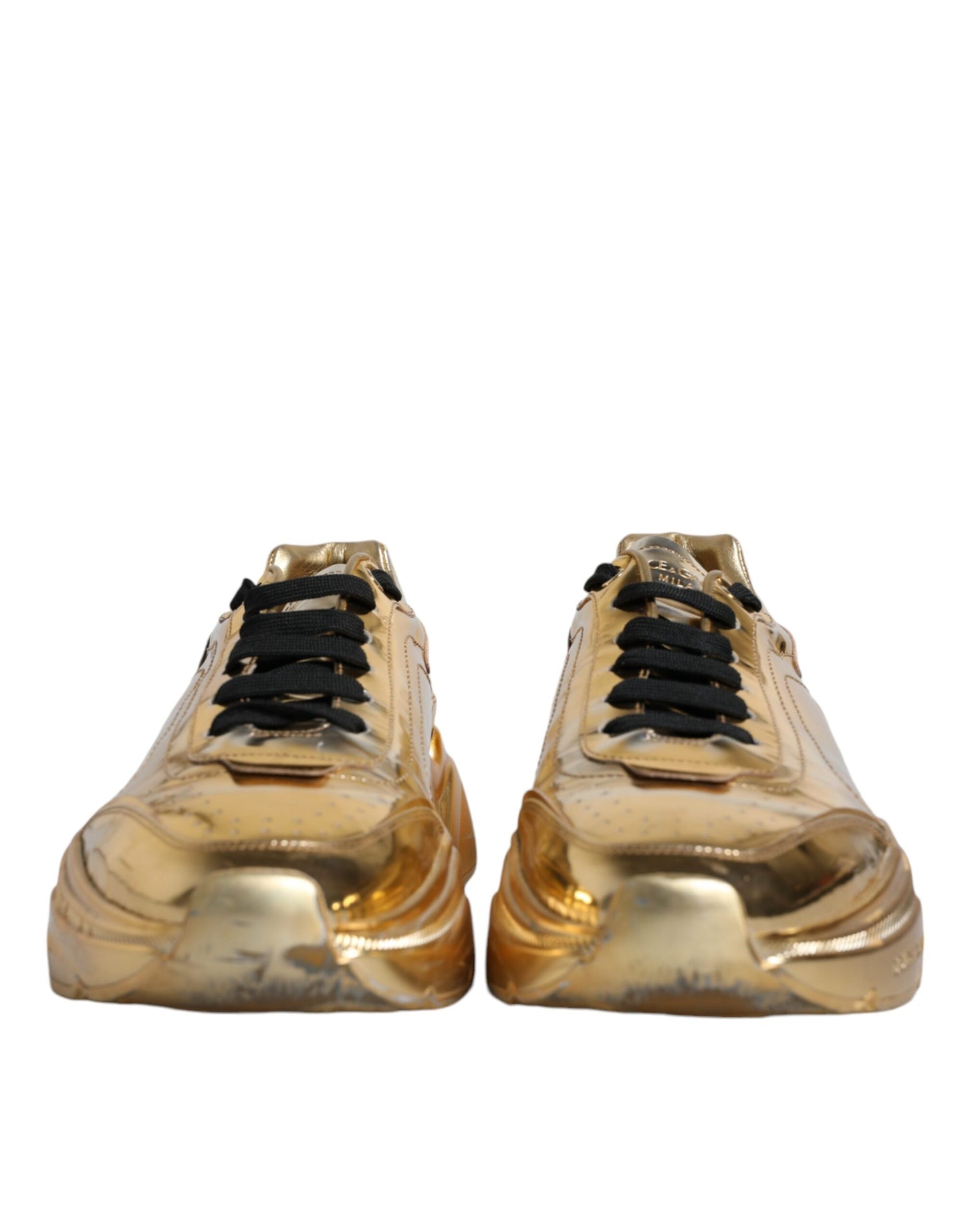 Goldene Leder Daymaster Low Top Sneakers Schuhe