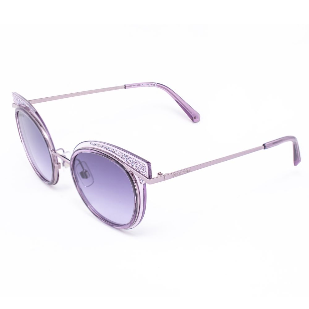 Lila Sonnenbrille aus Metall