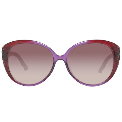 Lilafarbene Sonnenbrille mit Spritzguss-Optik