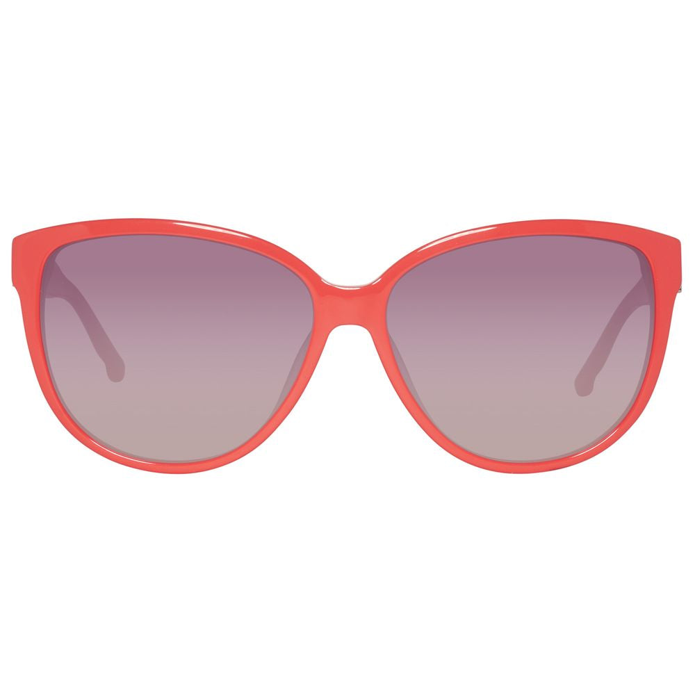 Rote Sonnenbrille aus Acetat