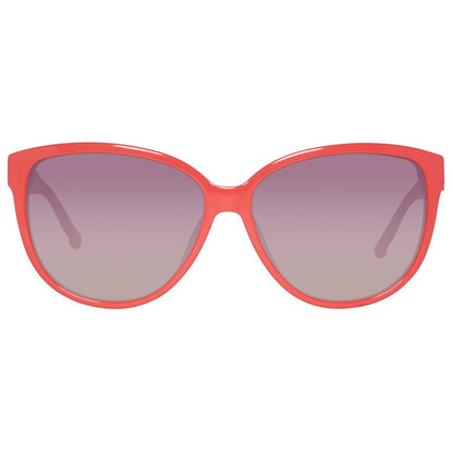 Rote Sonnenbrille aus Acetat