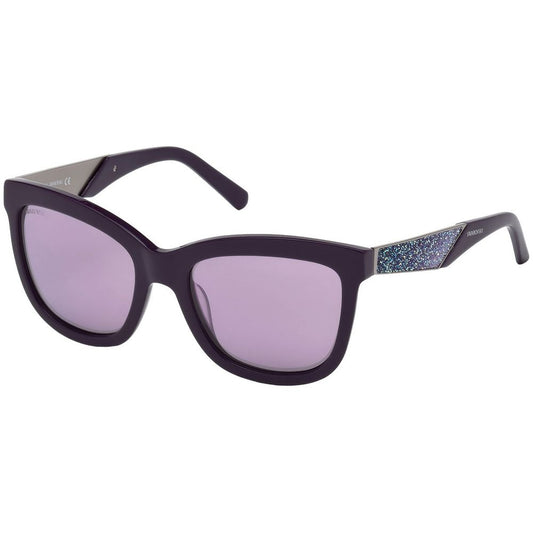 Lila Sonnenbrille aus Kunststoff