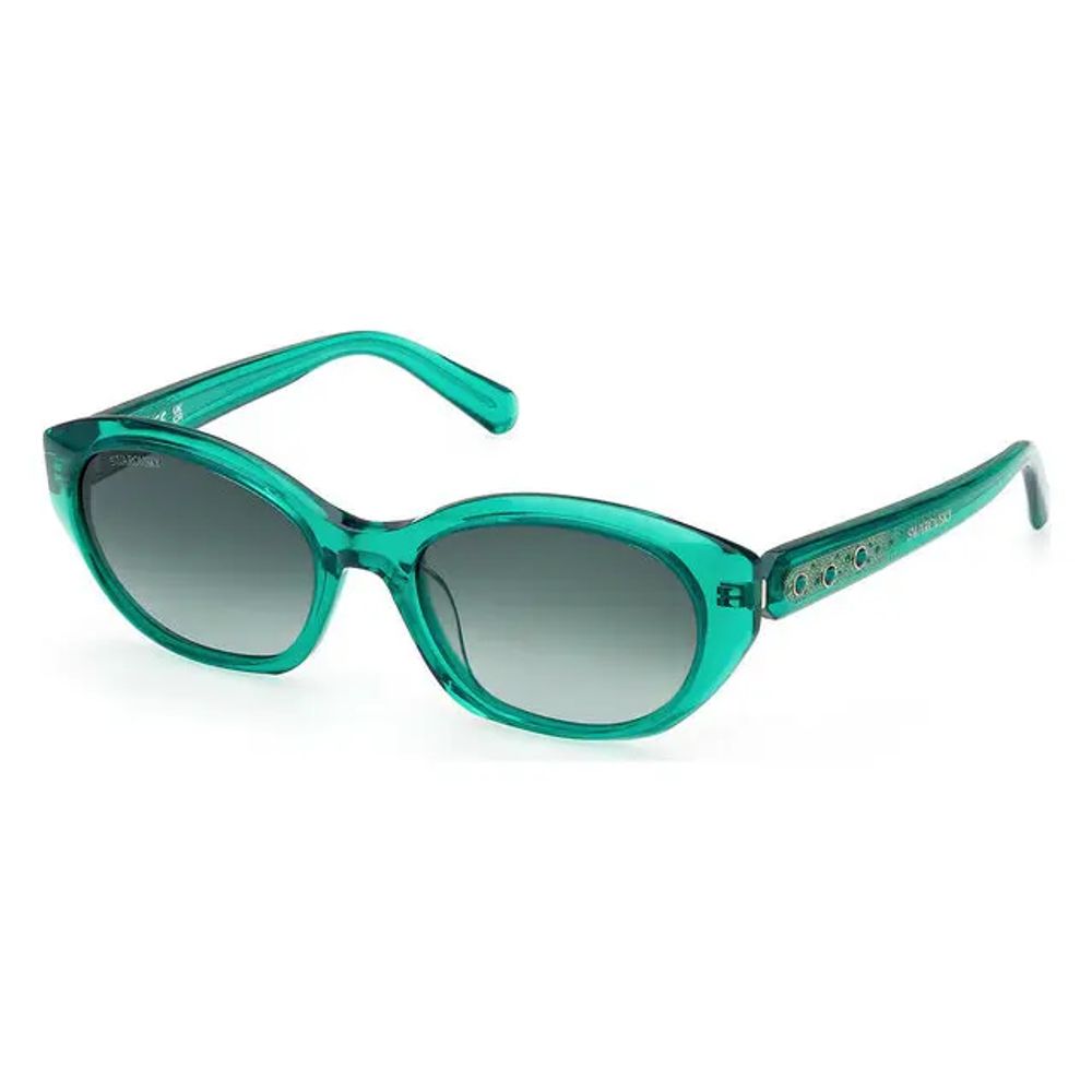 Grüne Sonnenbrille aus Kunststoff