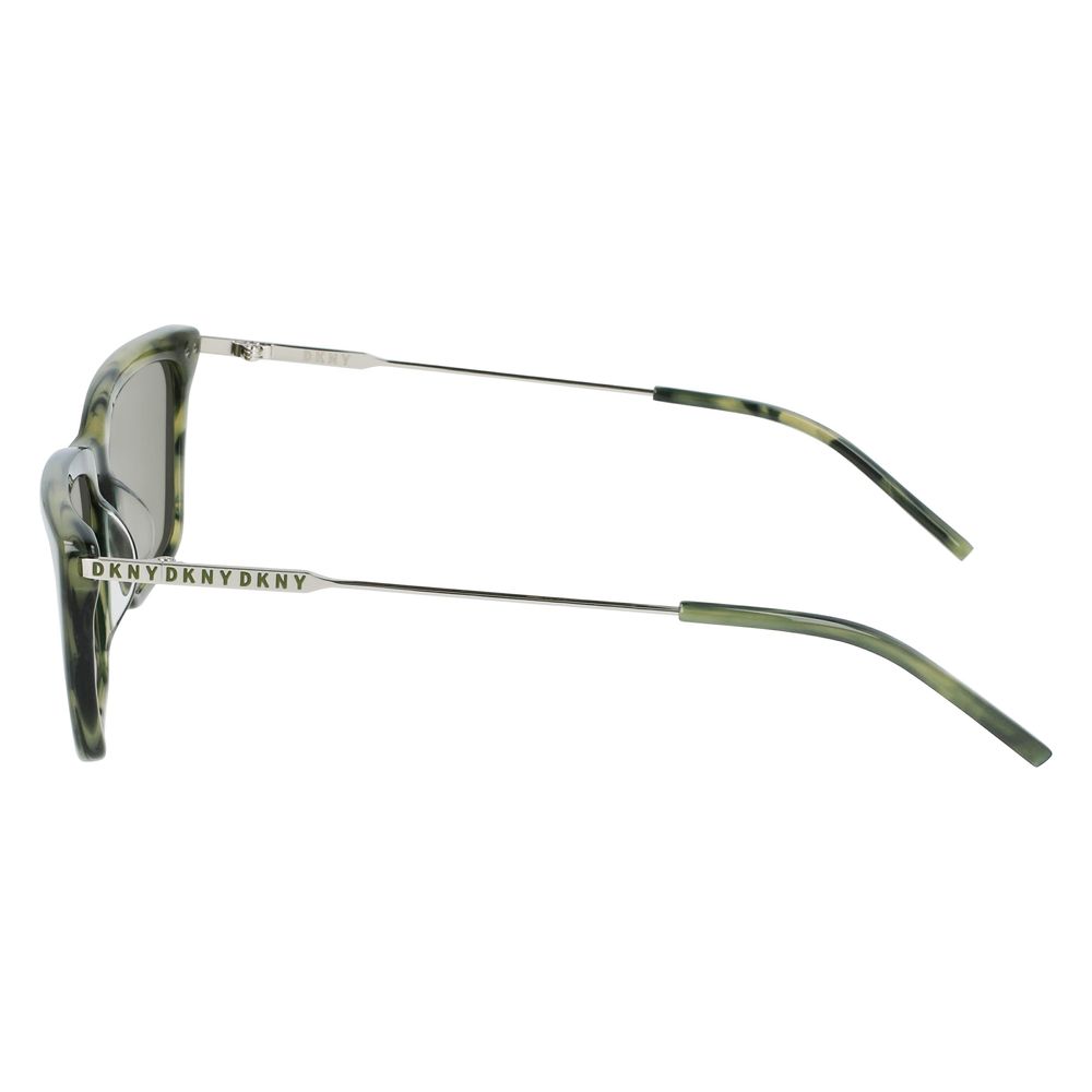 Grüne Sonnenbrille aus Acetat