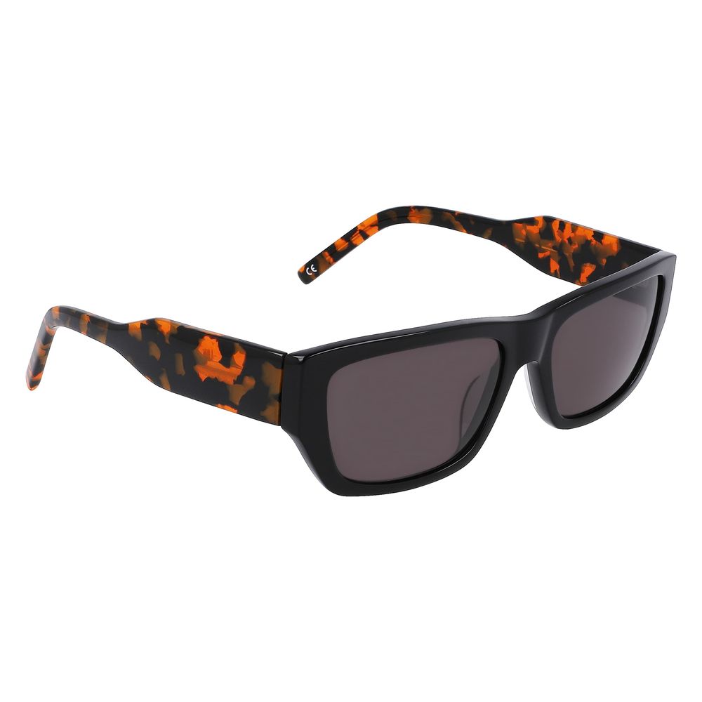 Schwarze Sonnenbrille aus Acetat