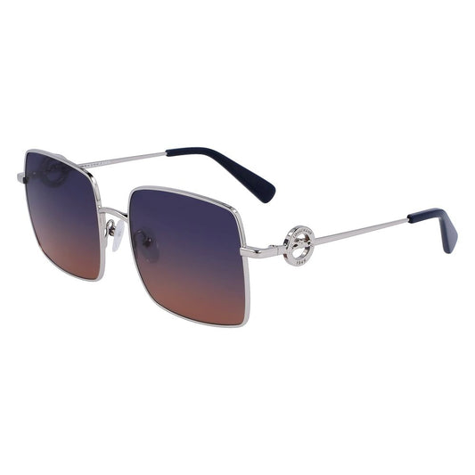 Graue Sonnenbrille aus Metall