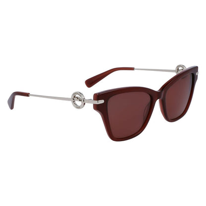 Braune Sonnenbrille aus Acetat