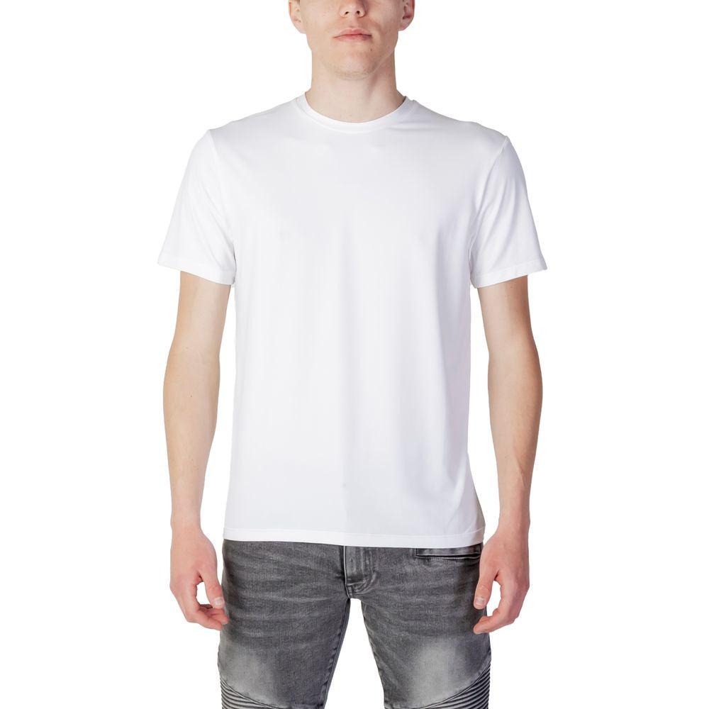 Weißes Polyester-T-Shirt