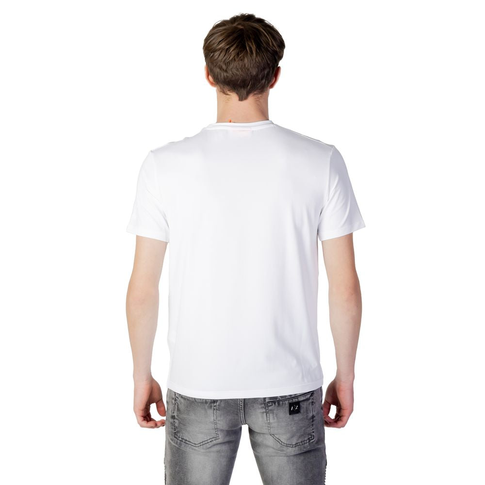 Weißes Polyester-T-Shirt