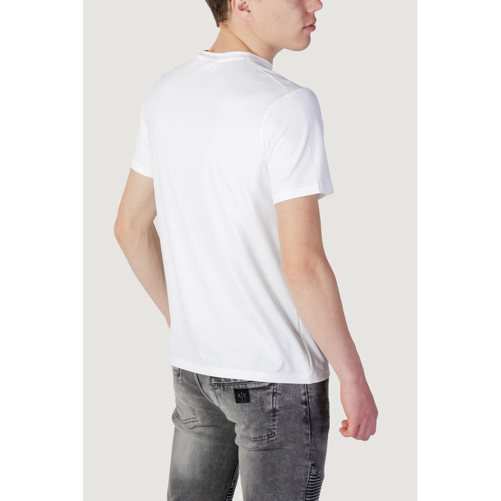 Weißes Polyester-T-Shirt