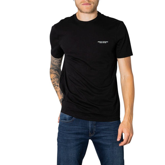 Black Cotton T-Shirt