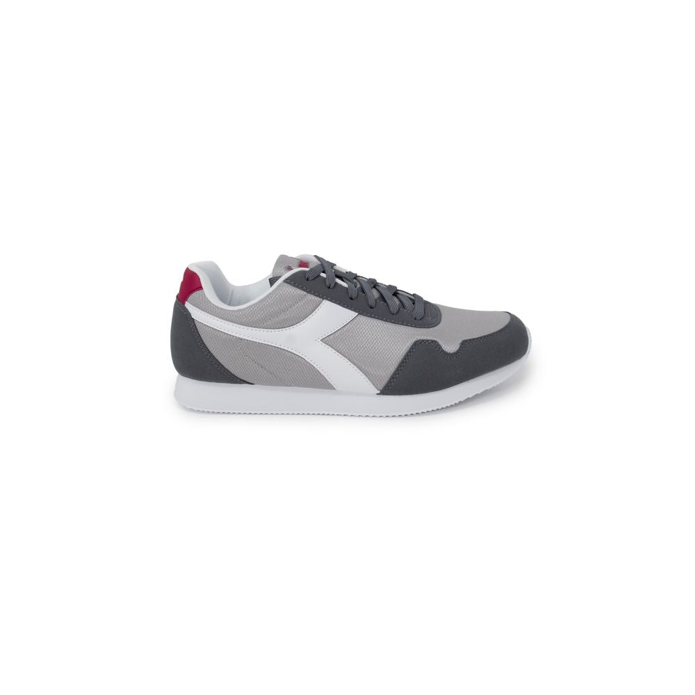 Grauer Polyester-Sneaker