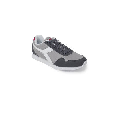 Grauer Polyester-Sneaker