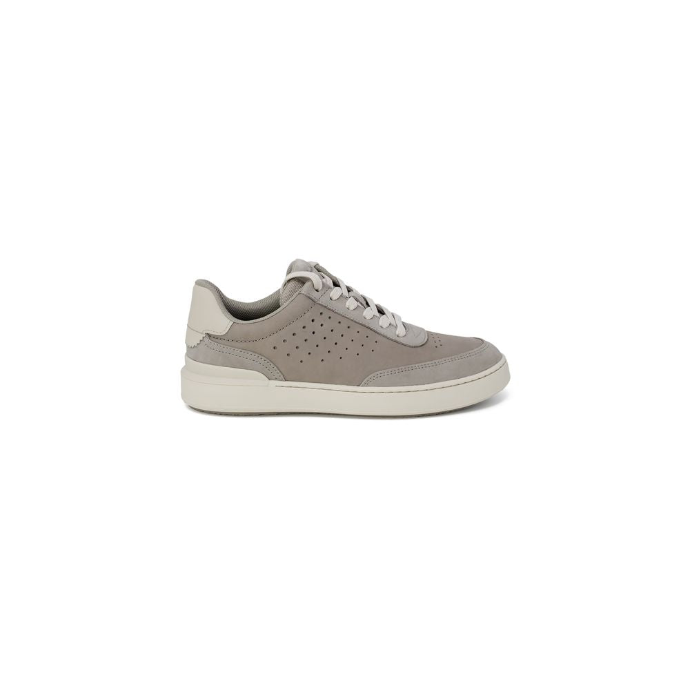 Grauer Wildleder-Sneaker